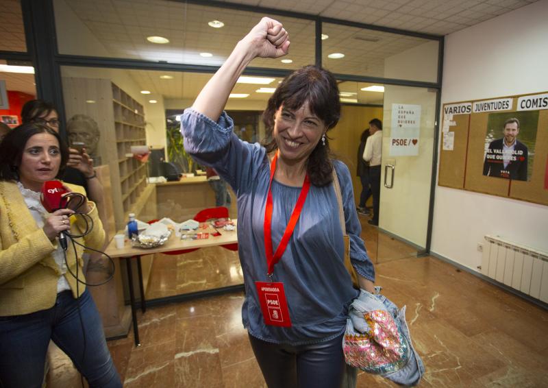 Fotos: Reacción de los candidatos a la Alcadía de Valladolid tras conocer los resultados