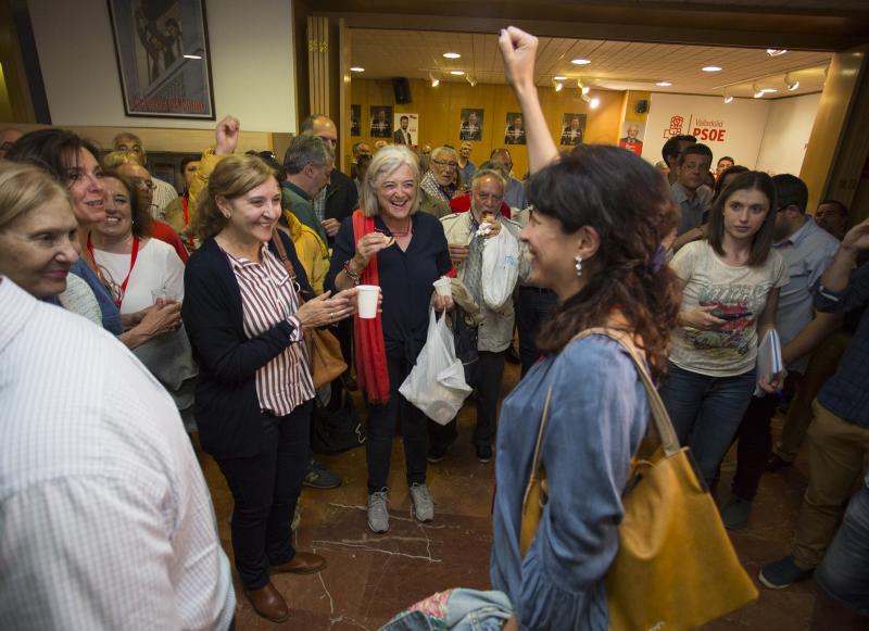 Fotos: Reacción de los candidatos a la Alcadía de Valladolid tras conocer los resultados