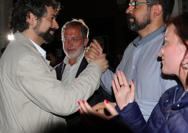 Fotos: Reacción de los candidatos a la Alcadía de Valladolid tras conocer los resultados