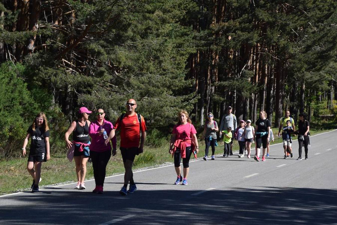 Fotos: Marcha a favor de la Fundación Personas en Guardo