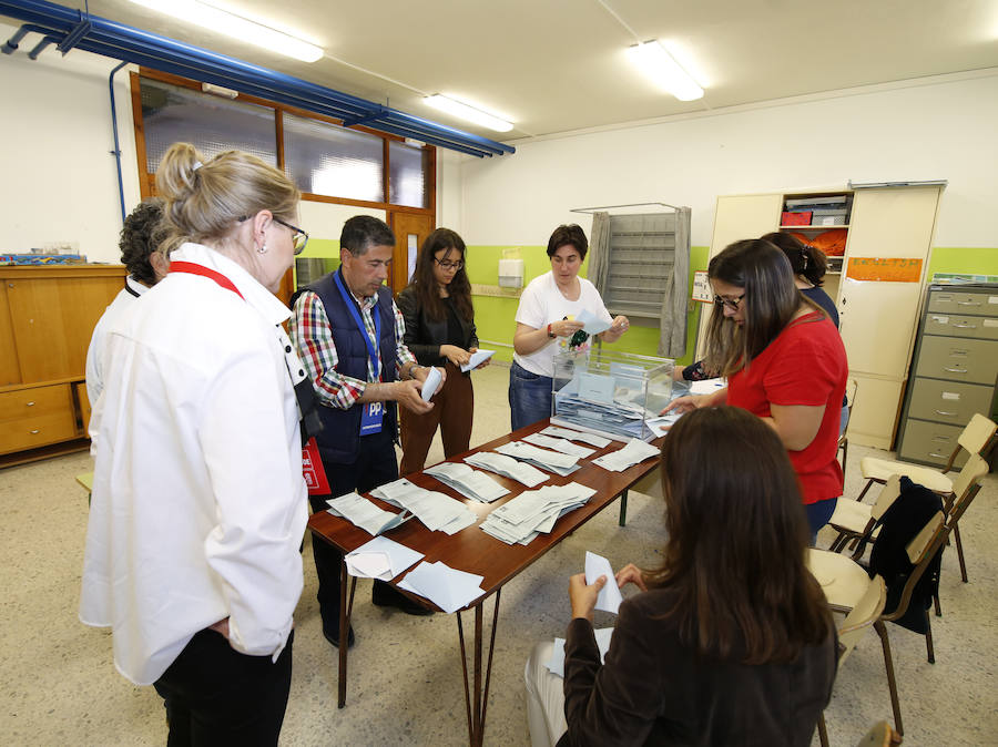 Fotos: Noche electoral en Palencia