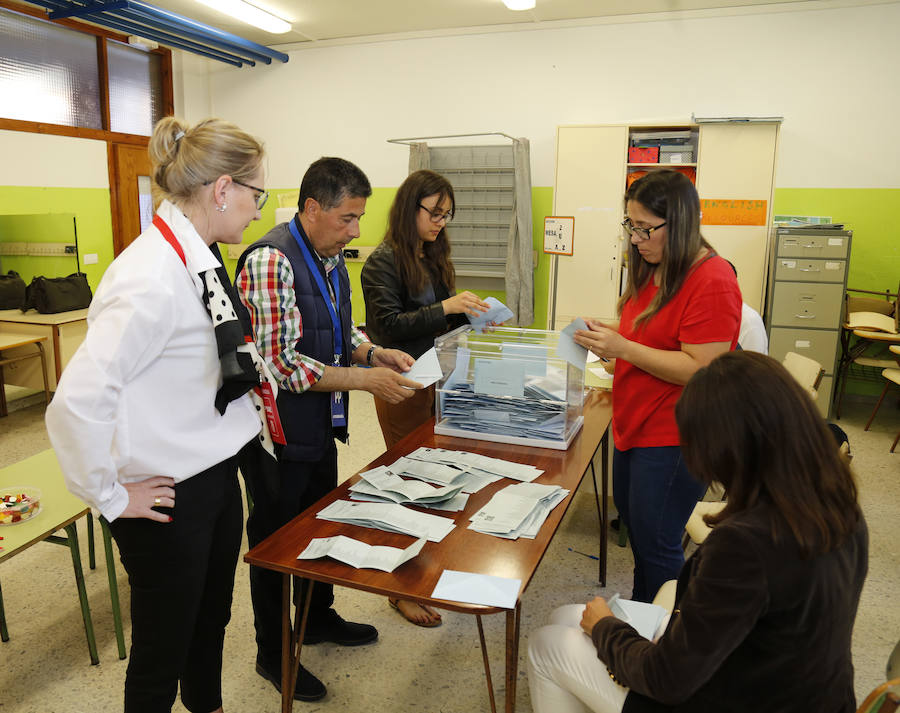 Fotos: Noche electoral en Palencia