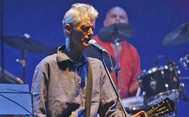 Peter Hammill durante una actuación en 2007 con Van der Graaf.