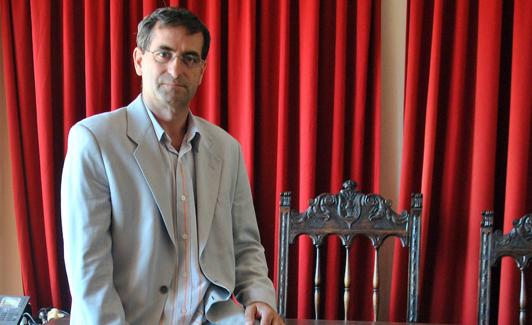 Jaime Pérez, alcalde de Santa María la Real de Nieva. 
