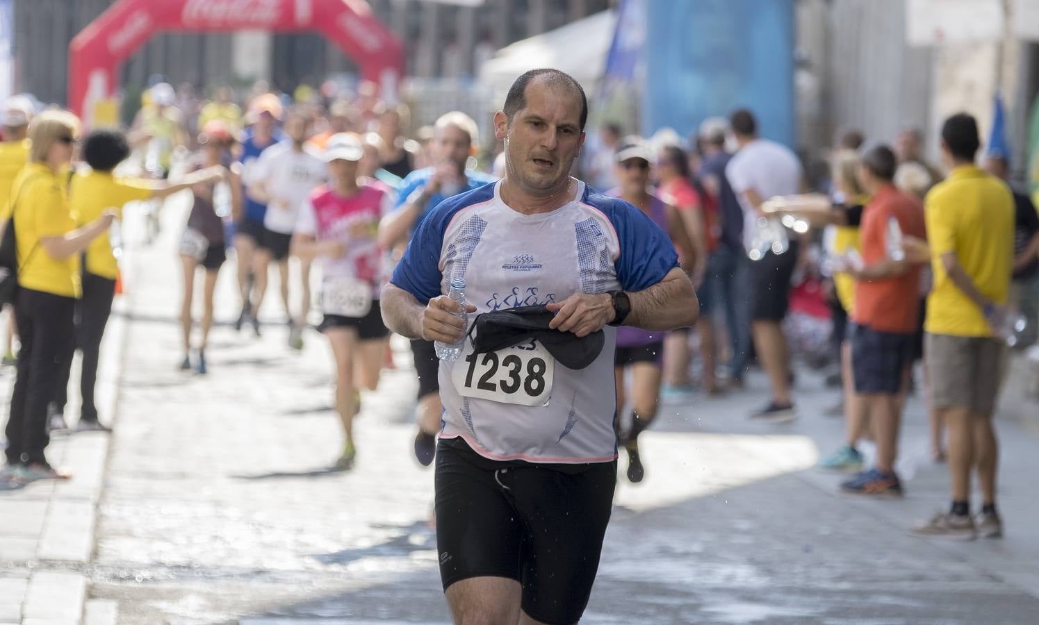 Fotos: Carrera popular en la Plaza Mayor