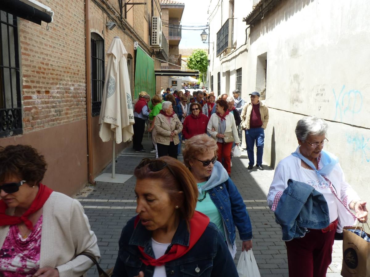 Es la edición número 26 de una cita que, todas las primaveras, reúne a cientos de mayores (en esta, 609) en una cita festiva que, además, sirve para reivindicar el papel que juegan los mayores en el medio rural