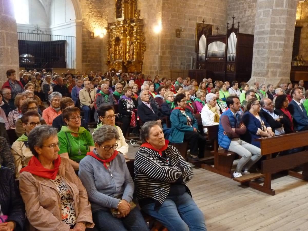 Es la edición número 26 de una cita que, todas las primaveras, reúne a cientos de mayores (en esta, 609) en una cita festiva que, además, sirve para reivindicar el papel que juegan los mayores en el medio rural