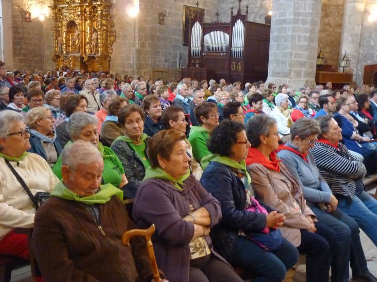 Es la edición número 26 de una cita que, todas las primaveras, reúne a cientos de mayores (en esta, 609) en una cita festiva que, además, sirve para reivindicar el papel que juegan los mayores en el medio rural