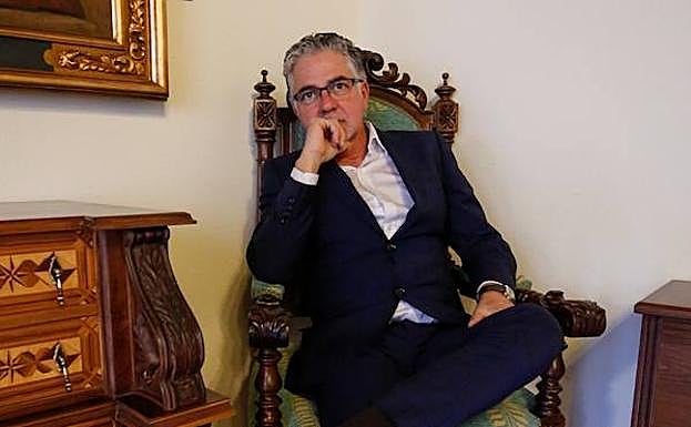 Manuel Ambrosio Sánchez, en las instalaciones de la Diputación de Salamanca. 