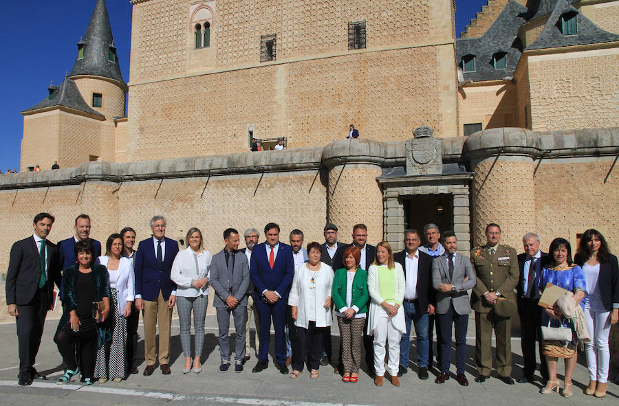 Fotos: El Alcázar acoge la asamblea del Grupo de Ciudades Patrimonio de la Humanidad de España