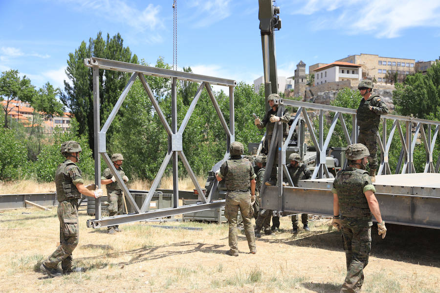 Fotos: Exhibición militar en Salamanca en el día de las Fuerzas Armadas (1/2)