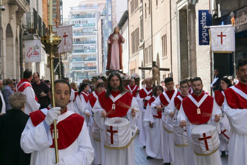 Fotos: Procesión de la Virgen de la Alegría en Valladolid