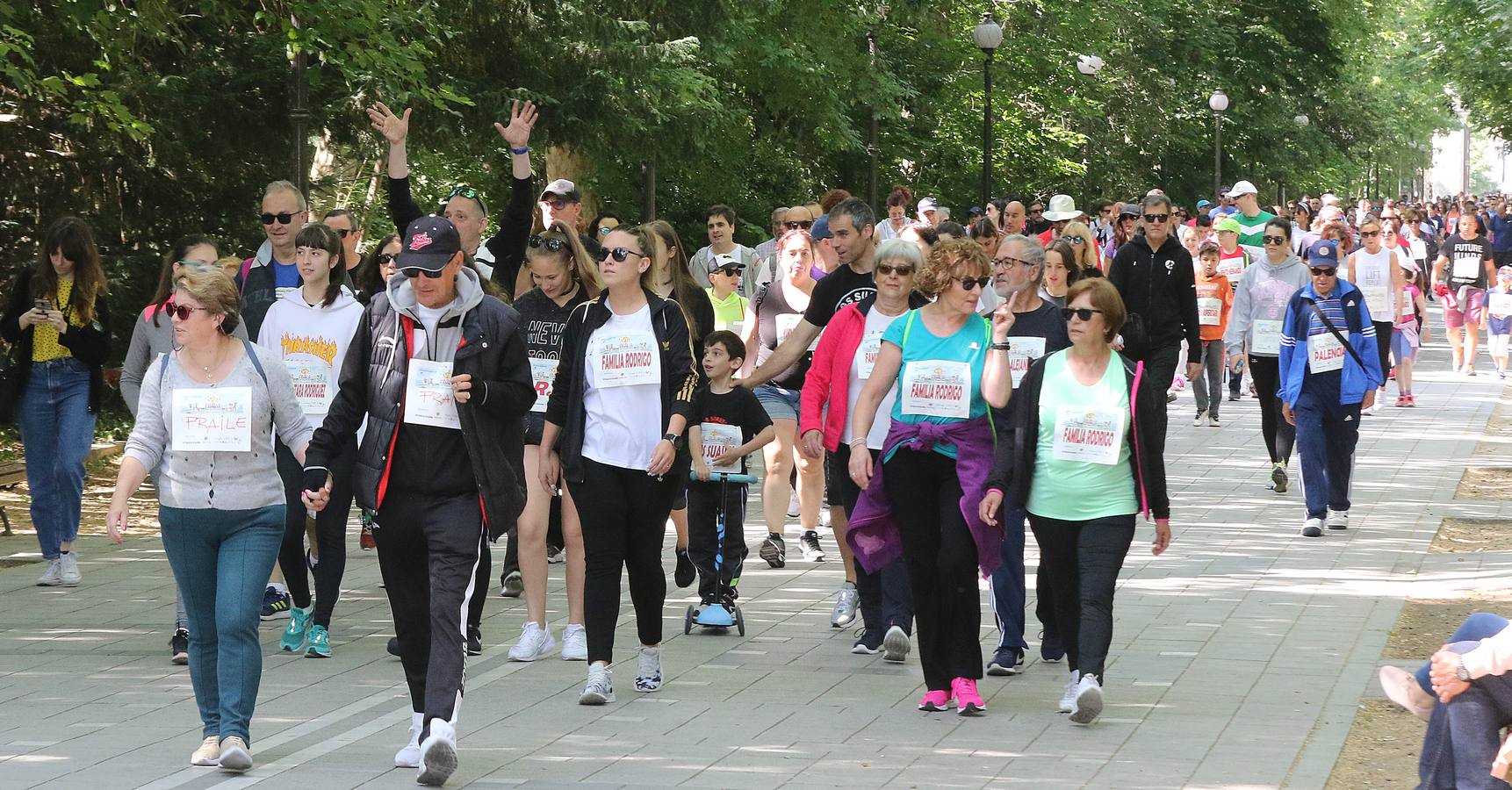 Más de 1.500 personas se han inscrito en esta marcha popular organizada de manera conjunta por El Norte de Castilla y por la Federación de Atletismo de Castilla y León con el espíritu de recorrer los algo más de cinco kilómetros del trazado por las calles más emblemáticas de la ciudad