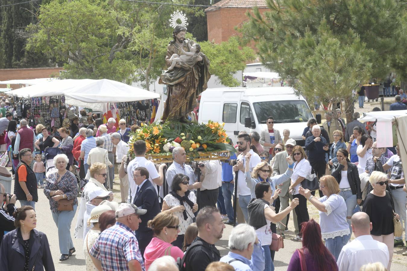 Fotos: Romería de la Virgen del Carmen de Extramuros en Valladolid