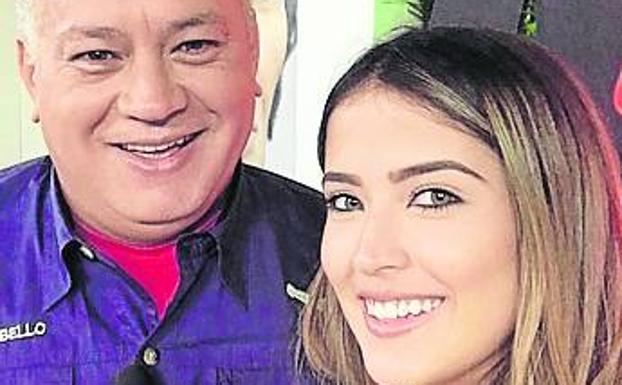 Diosdado y Daniela Cabello. 