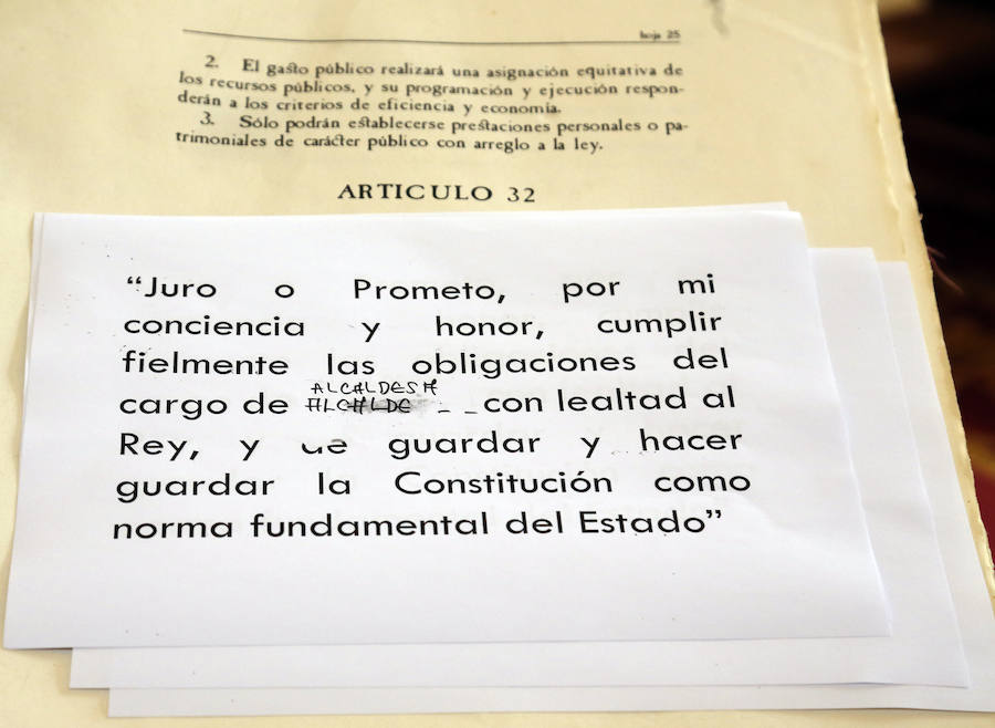 Fotos: Toma de posesión de los nuevos Concejales de Palencia
