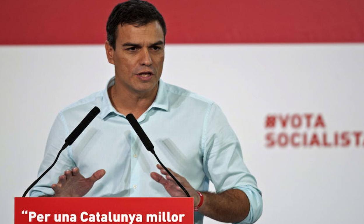 Pedro Sánchez. 