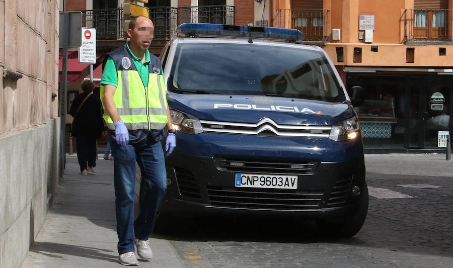 Fotos: Operación antidroga de la Policía Nacional en Segovia