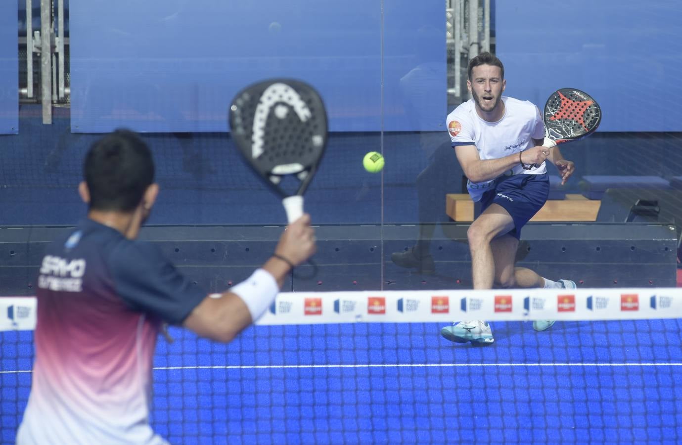 Gutiérrez-Sánchez y Mieres-Galán resuleven sus choques, que no fueron nada cómodos, en dos sets