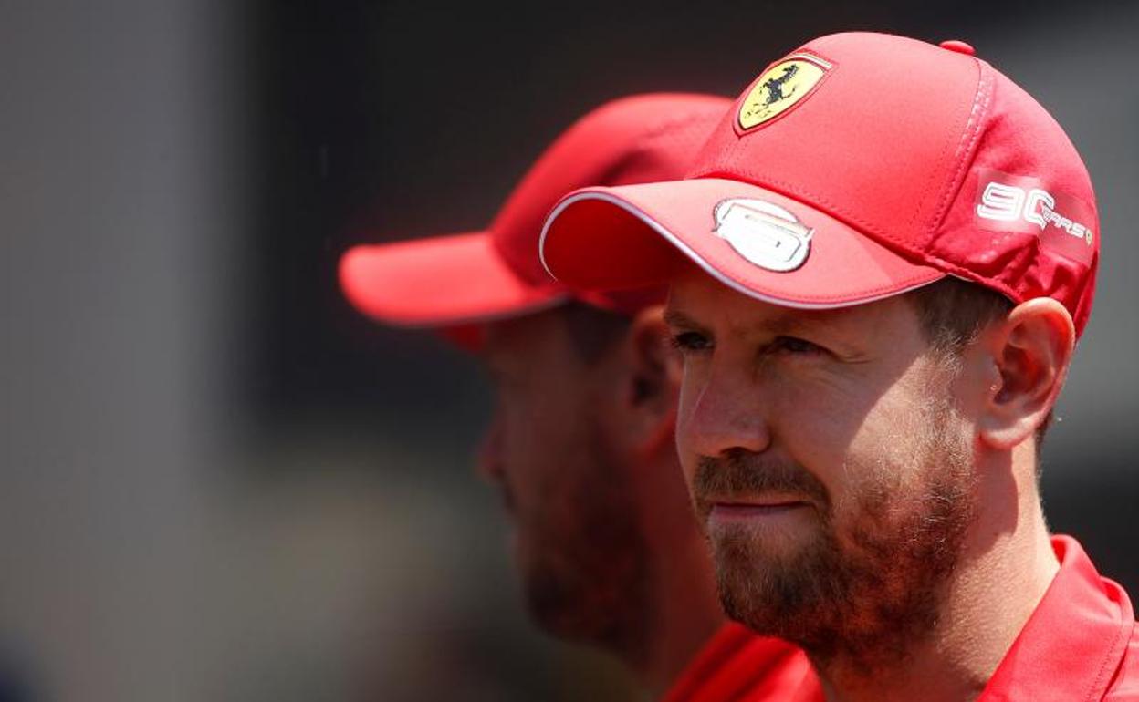 Sebastian Vettel, en el circuito Paul Ricard.