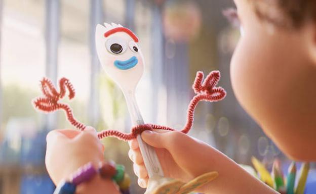 Forky es el nuevo personaje de 'Toy Story 4'.