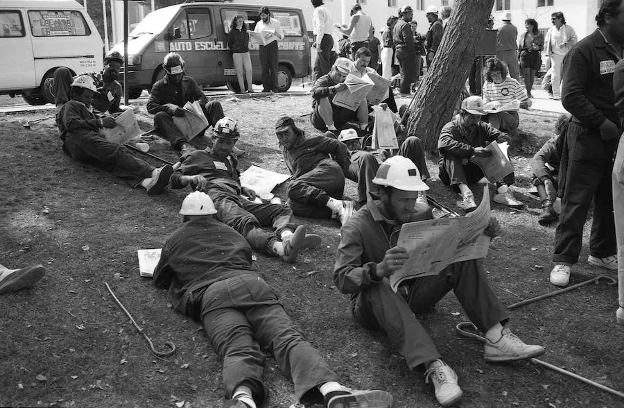 Fotos: El Espinar ha visto pasar todas las marchas reivindicativas en los últimos 30 años (y 2)