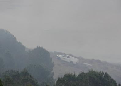 Imagen secundaria 1 - Algunas imágenes del incendio.