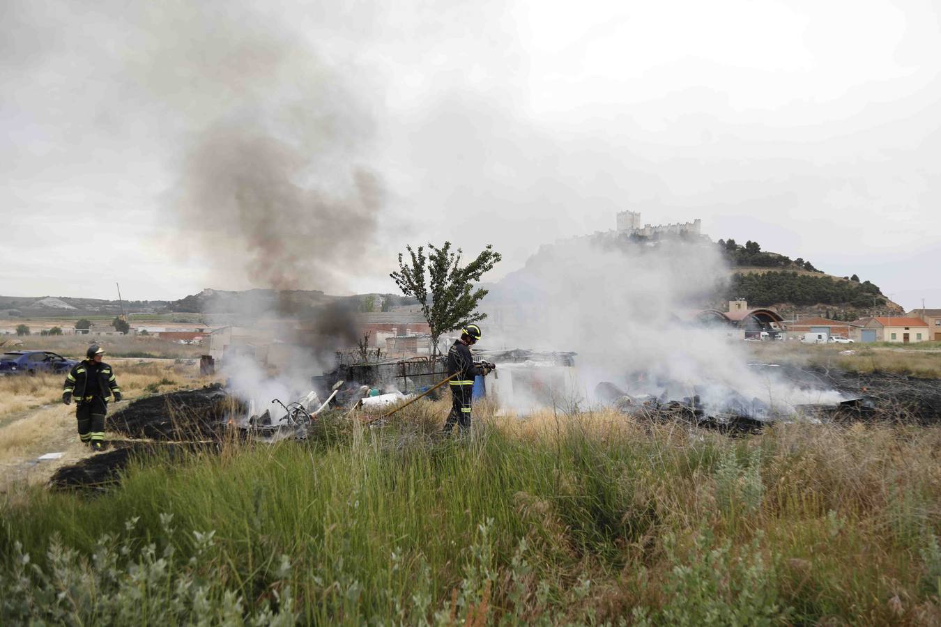 Fotos: Incendio en Peñafiel