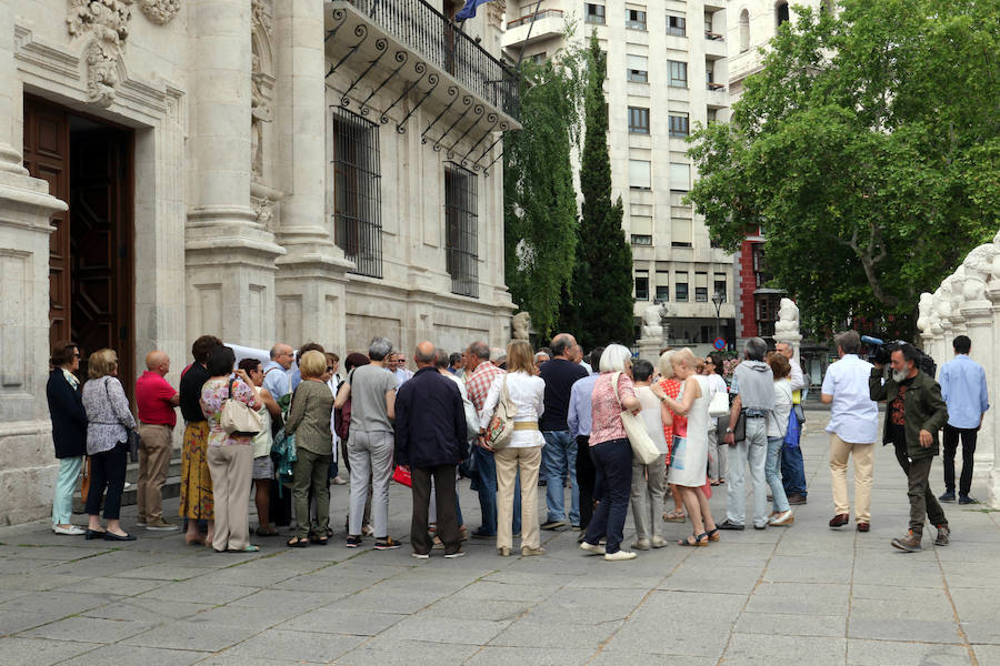 Fotos: Los alumnos de la Universidad Millán Santos protestan por los recortes