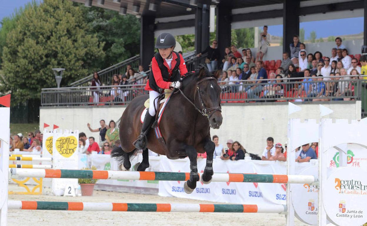 Momento de un anterior campeonato de España en el Centro Ecuestre. 