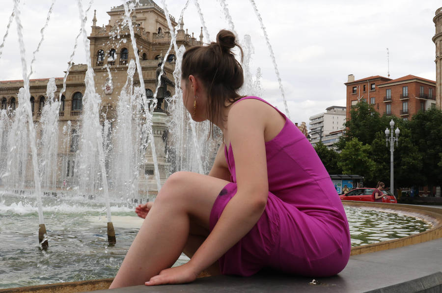 Fotos: Las altas temperaturas llegan a Valladolid