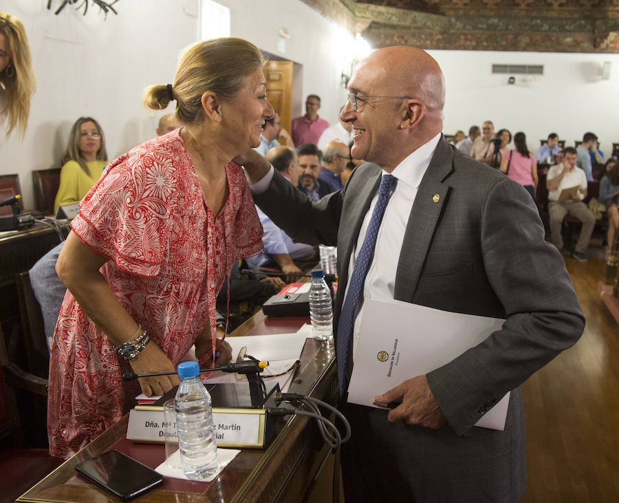 Fotos: Último pleno en la Diputación de Valladolid