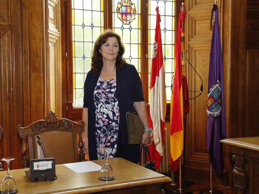 Fotos: Primer pleno del ayuntamiento de Palencia