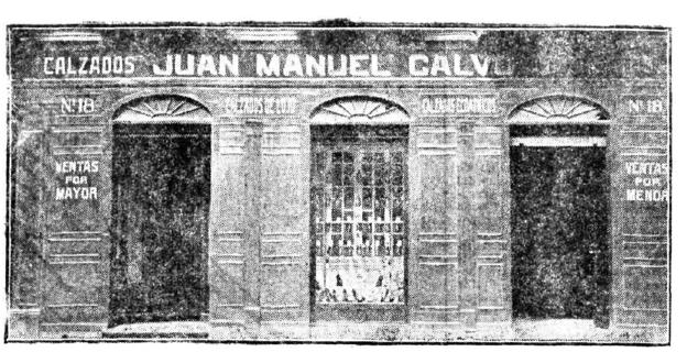 Fachada de Juan Manuel Calvo. 