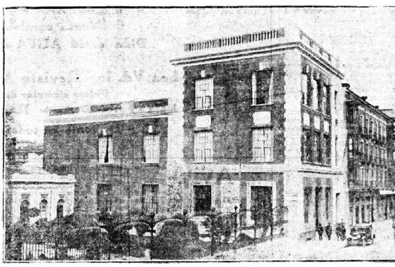 Edificio de Telefónica, en 1929. 