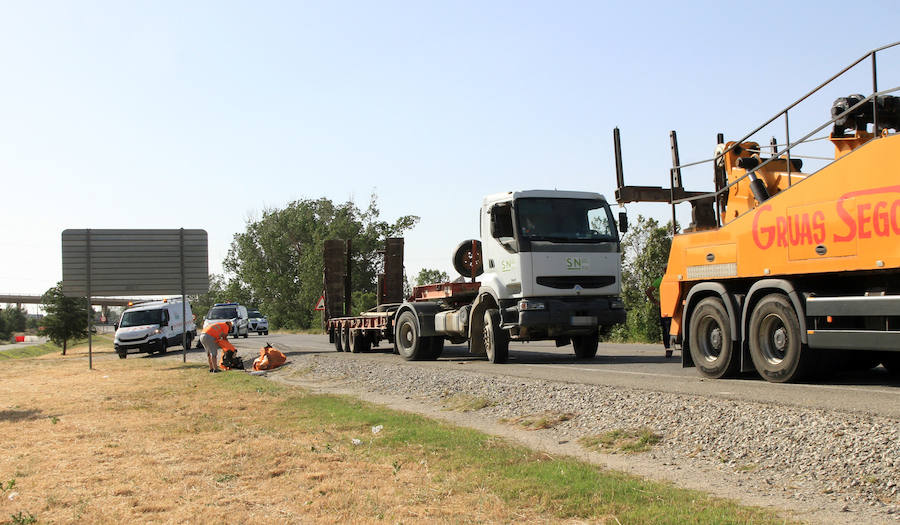 Fotos: Accidente en la carretera de La Granja