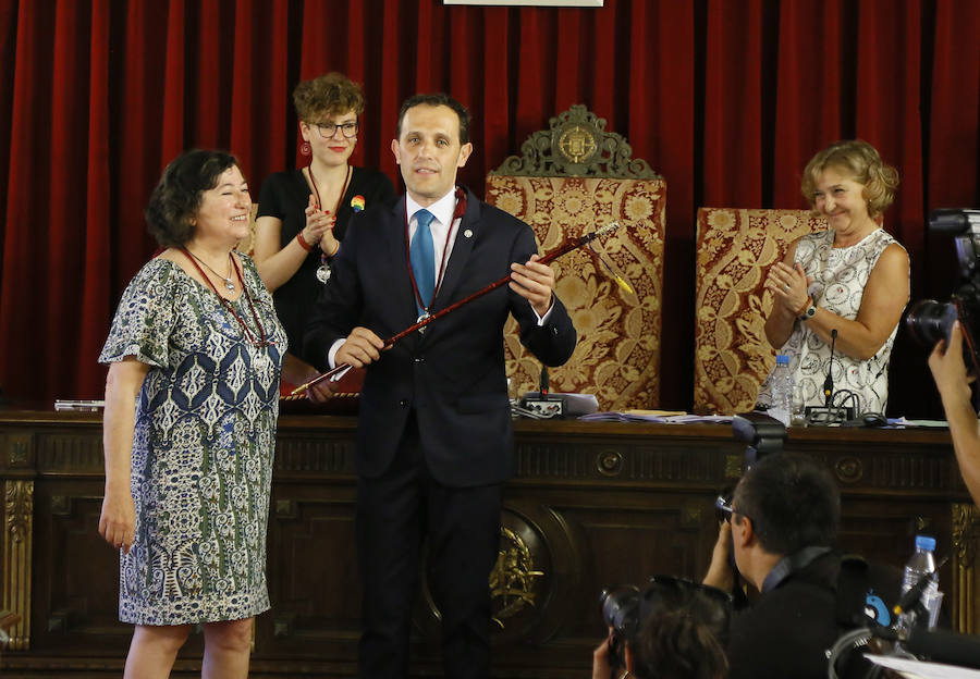 Conrado Íscar toma posesión como presidente de la Diputación de Valladolid. 