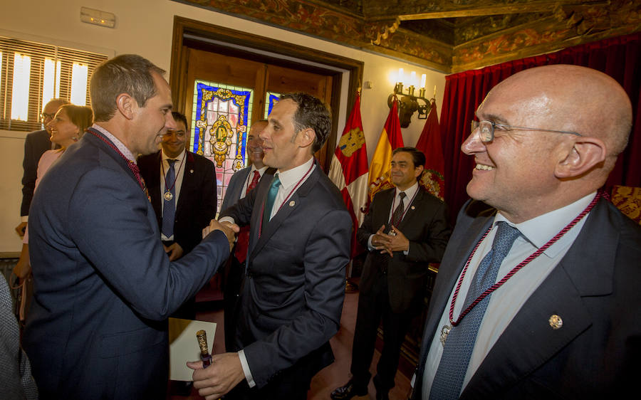 Conrado Íscar toma posesión como presidente de la Diputación de Valladolid. 