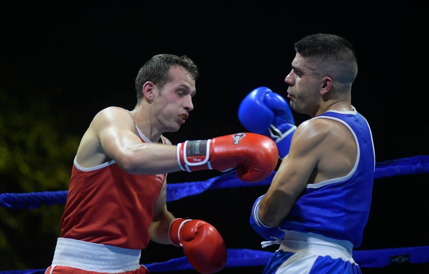 Numeroso público siguió los combates en el cuadrilátero instalado en al Acera de Recoletos.