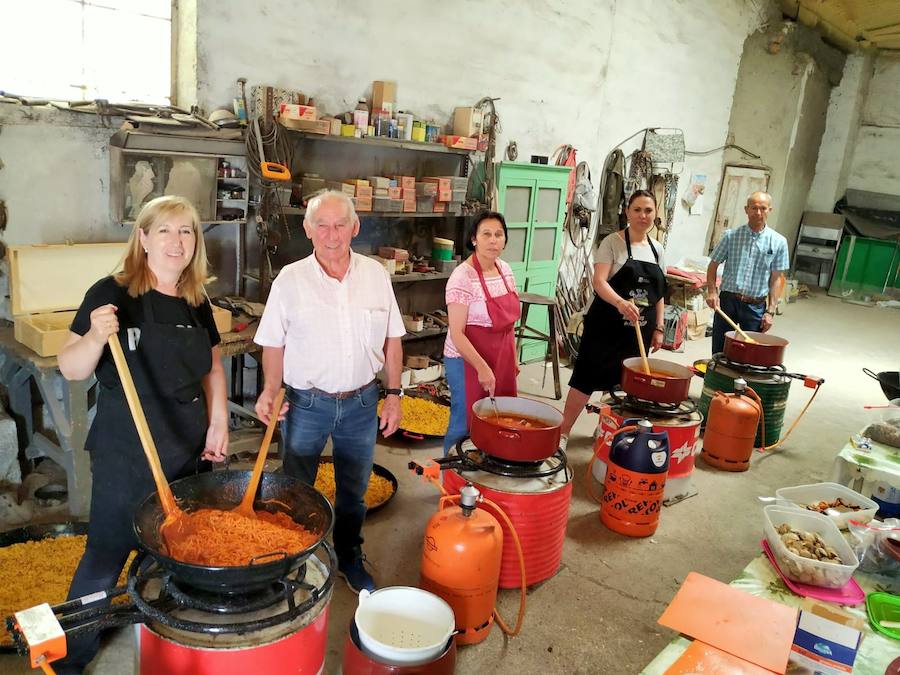 Fotos: Comida popular en Hérmedes de Cerrato