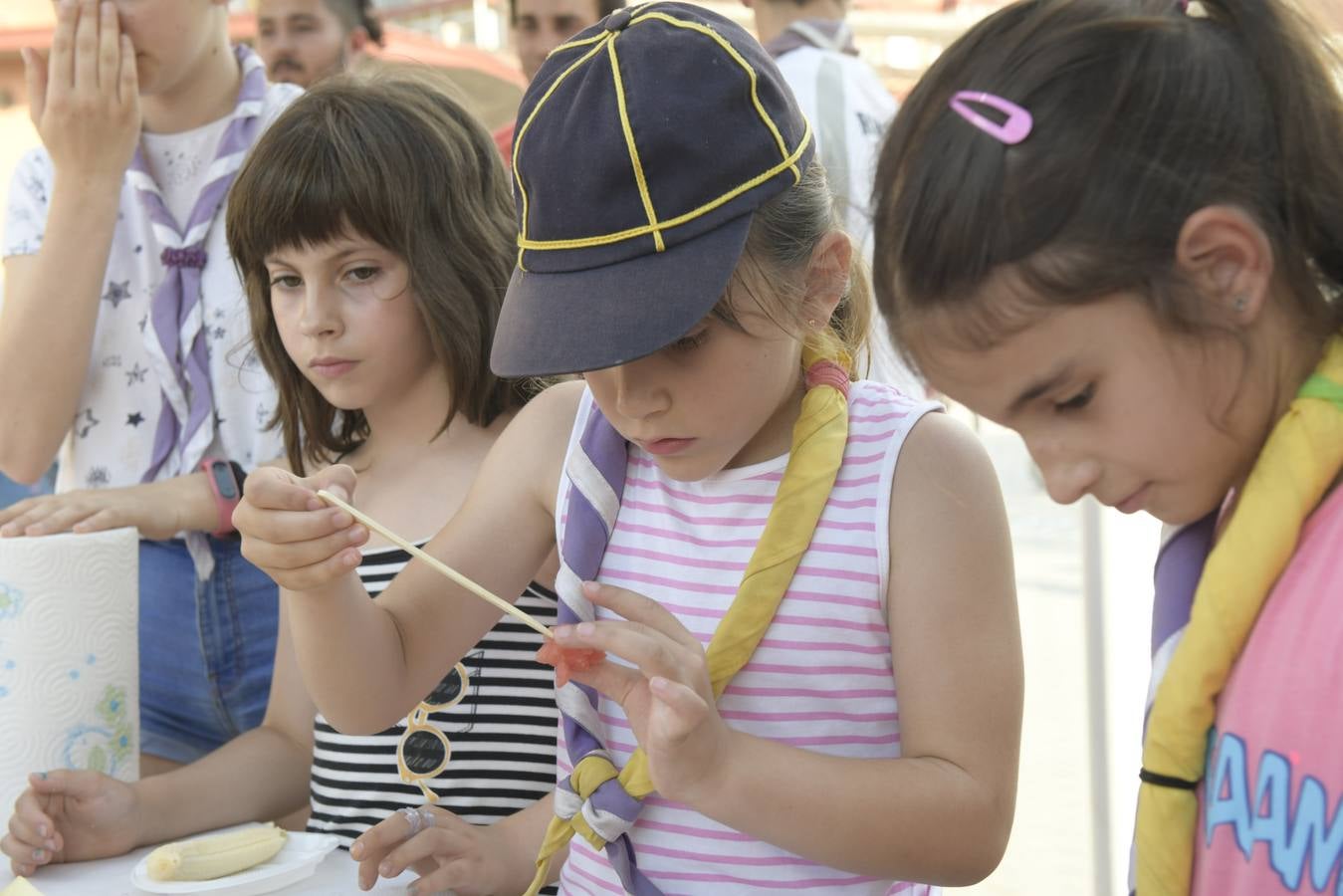 Fiestas en el barrio de La Victoria.