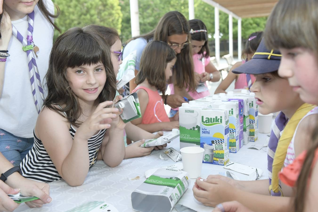 Fiestas en el barrio de La Victoria.