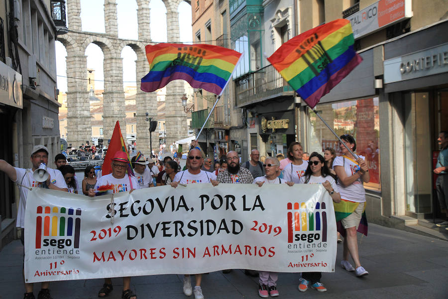 Fotos: Manifestación del Orgullo Gay en Segovia