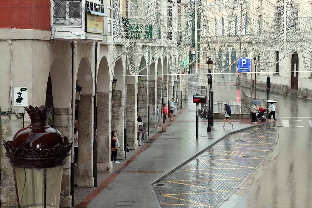 Fotos: Imágenes de la tromba de agua en Burgos