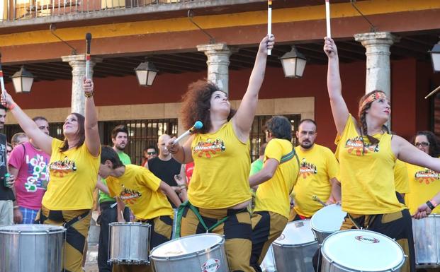 Integrantes de Samborejo, de Córdoba, que actuarán en Valladolid. 