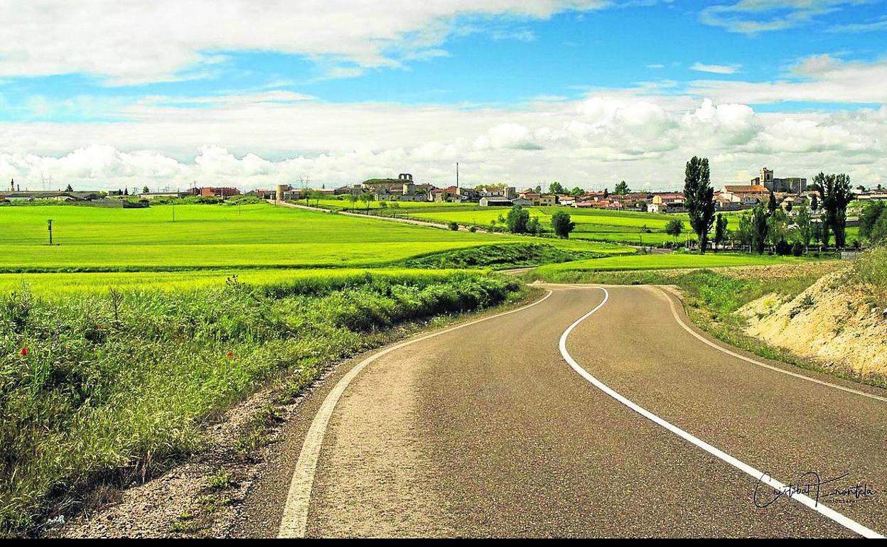 Vista general de Villalba de los Alcores.