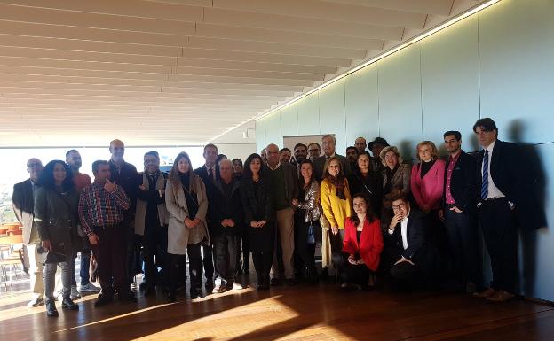Miembros de la asociación agraria AvilAgro 