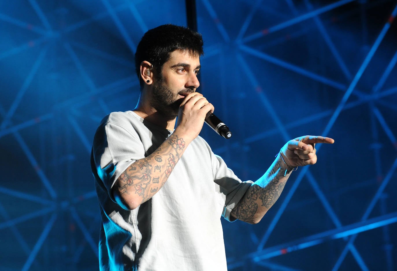 Fotos: Melendi no defauda en Simancas