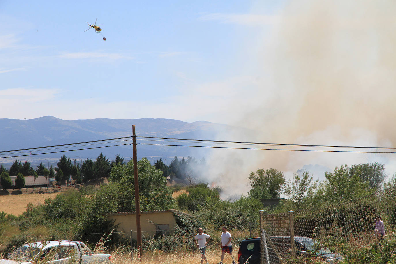 Fotos: Incendio en Trescasas (1)