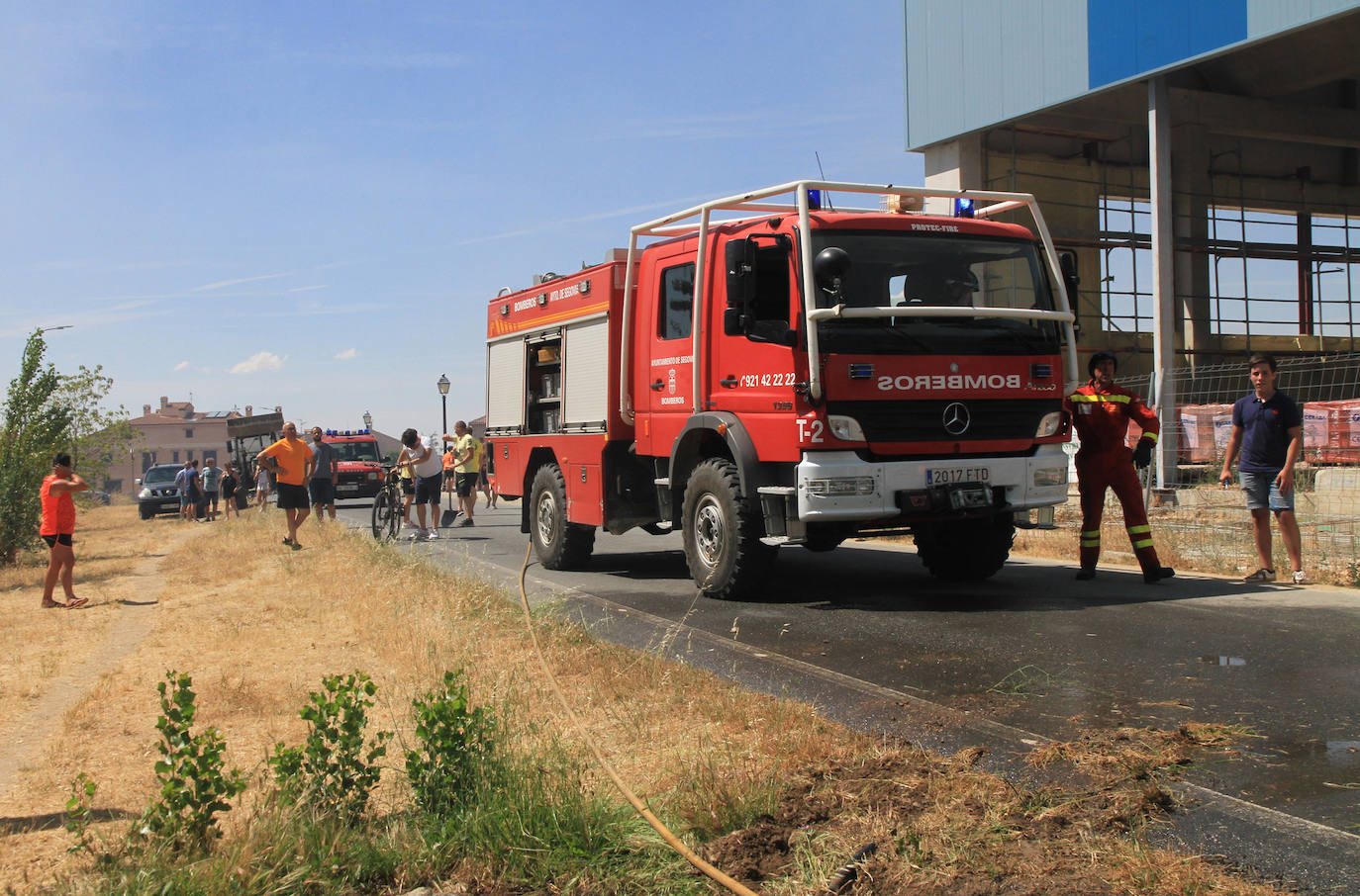 Fotos: Incendio en Trescasas (1)